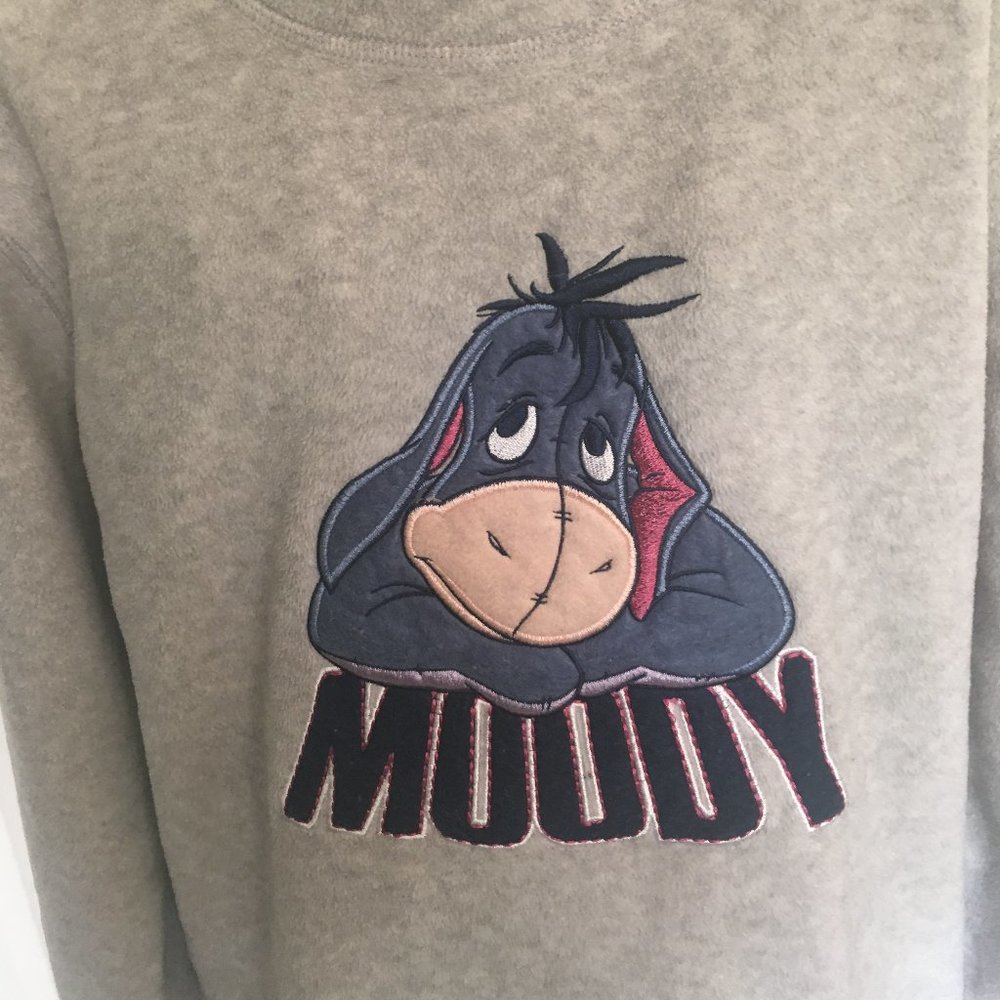 Adorable DISNEY Eeyore "Moody" Sweatshirt (Size M)